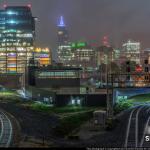 Misty Night from Boylan Ave