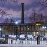 Caraleigh Mills in the snow