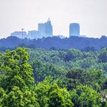 Raleigh skyline from North Wake Landfill Park