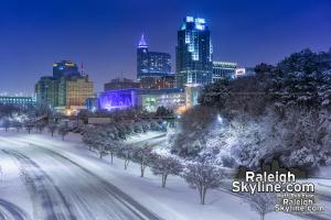 Raleigh's Big Snowstorm of January 17, 2018