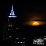 Moonrise behind PNC