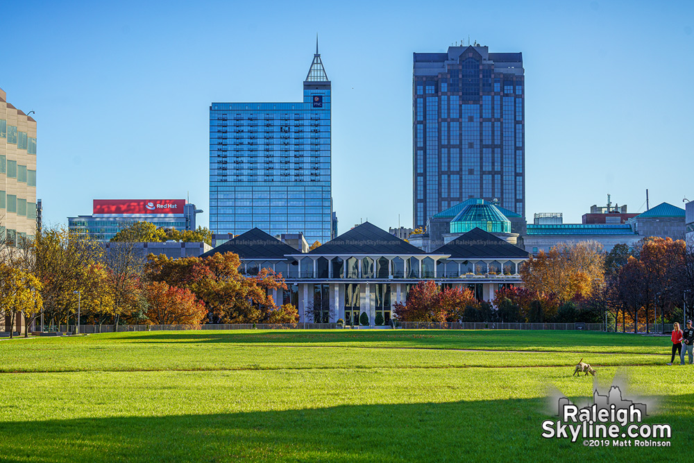 Halifax Mall during the fall