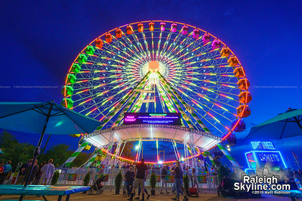 Ferris Wheel at NC State Fair
