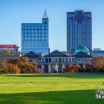 Halifax Mall during the fall