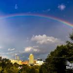 Rainbow Over Raleigh from Dix Hill