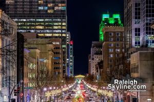 Downtown Raleigh Skyline 2019 Holiday Wrap-up