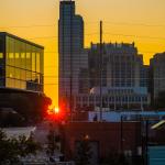 Raleigh-henge sunrise from Union Station