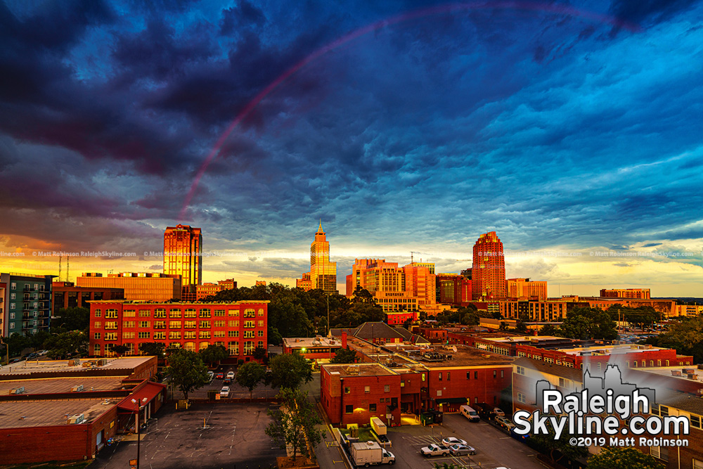 June 13, 2019 Rainbow from the Dillon