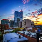 PNC Plaza at sunset