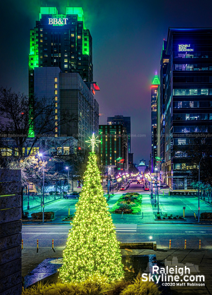 Christmas Tree at Lichtin Plaza