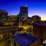 Downtown Raleigh Skyline at twilight