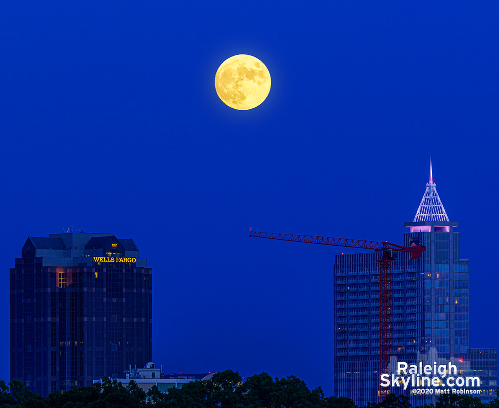 August 2 Moonrise