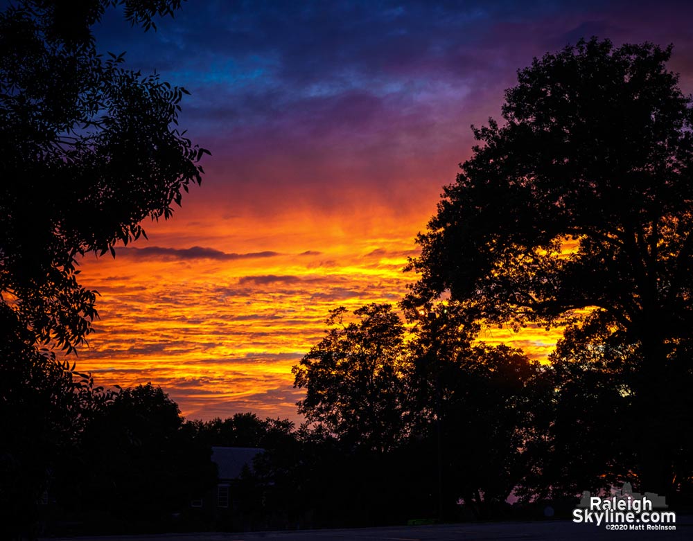 Sunset at Dix Park