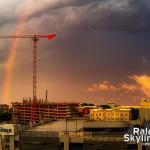 Building rainbows in Raleigh on July 28, 2020