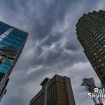 Mammatus clouds from Fayetteville Street