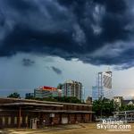 Storm over Raleigh in July