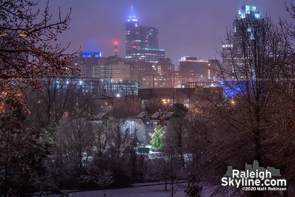 After the snow from Dix Park