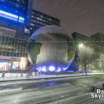 Daily planet in the snow