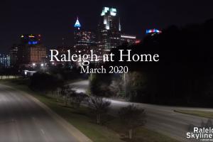 Video: Raleigh staying at home during the coronavirus - March 2020