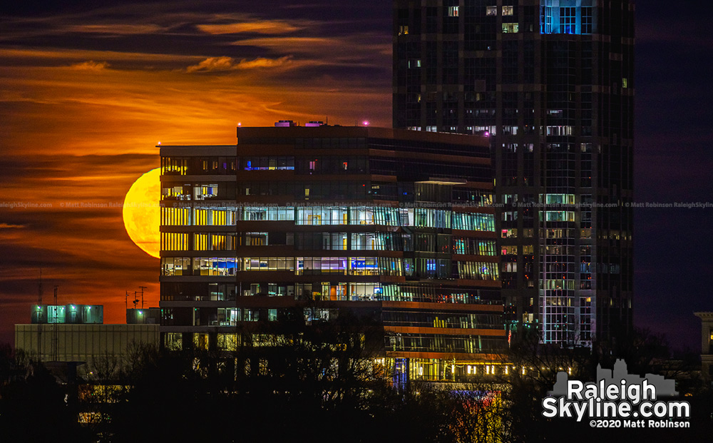 Full Moonrise through the Dillon 