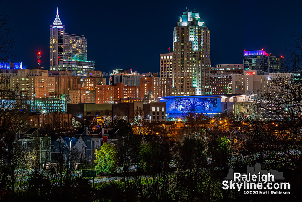 Leap night in Raleigh, 2020