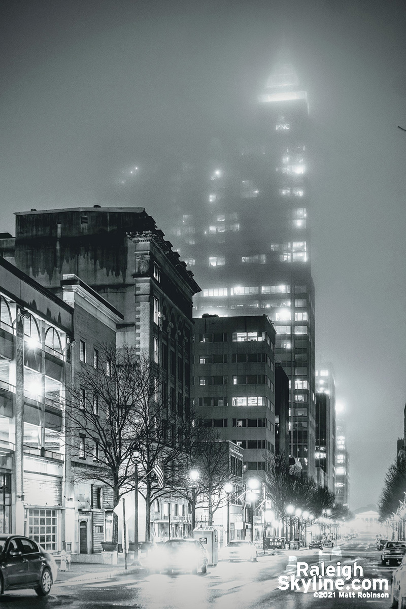 Fayetteville Street Fog