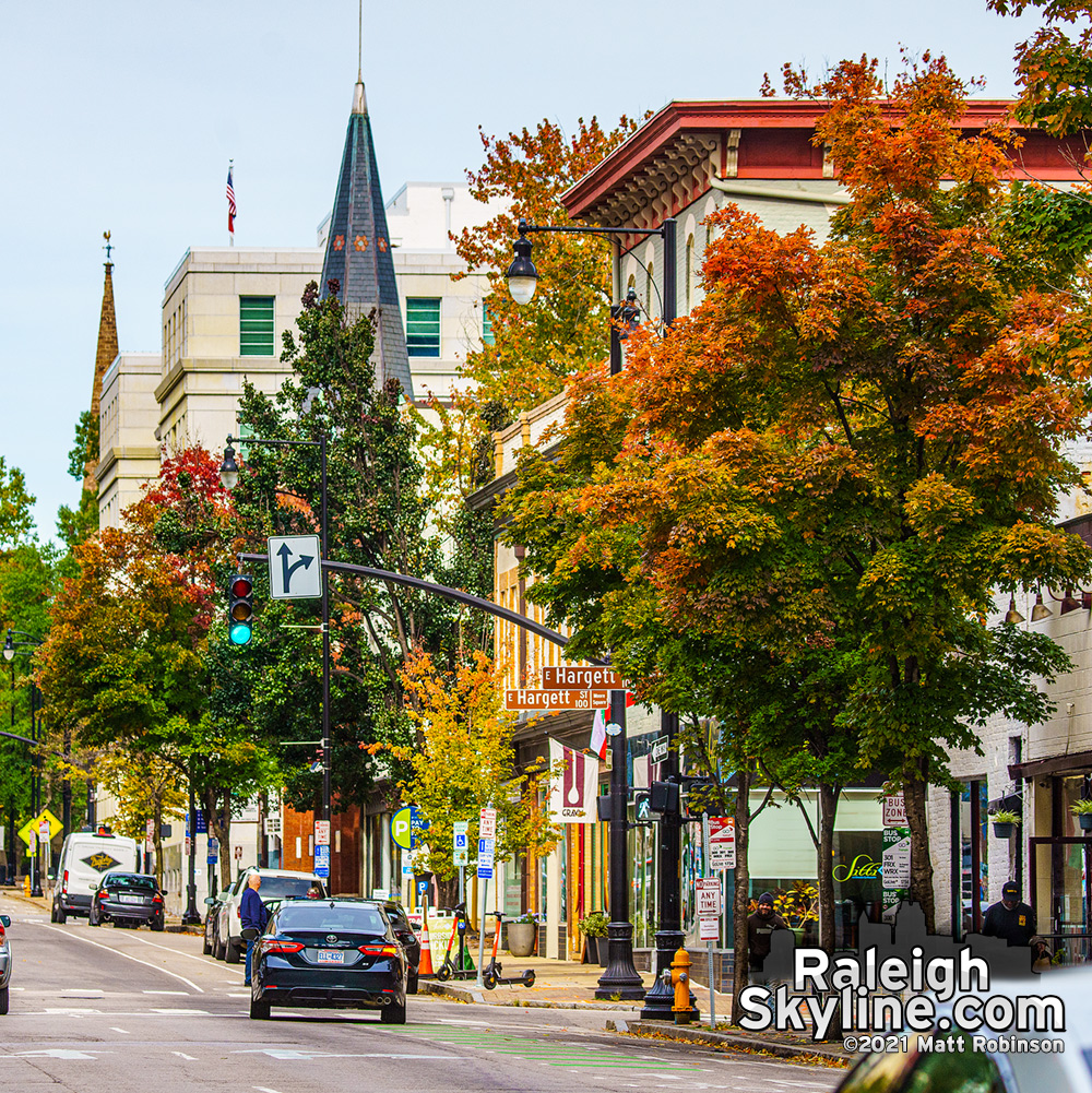 Fall colors on Wilmington Street