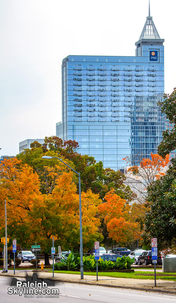PNC Plaza with Fall Colors 