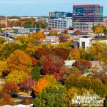 The Dillon with Fall trees