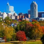 Downtown Raleigh Skyline Fall 2021