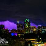 Lightning Illuminates clouds