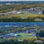 Birds eye view of Dreamville