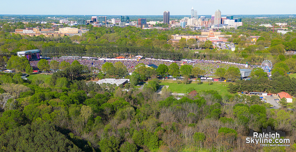 Dreamville Crowds with Downtown