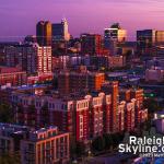 Color Raleigh looking big at sunset