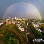 Rainbow completes full circle earlier in its appearance.