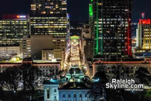 Raleigh in the Christmas Spirit