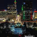 Christmas Eve Night in Raleigh 2023