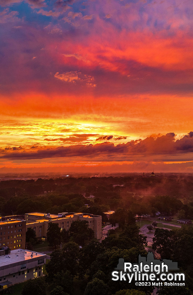 Summer sunset