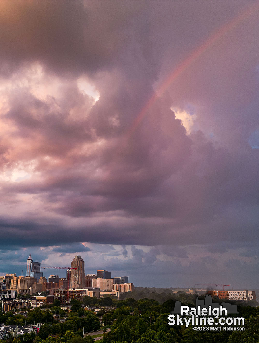 Faint Rainbow