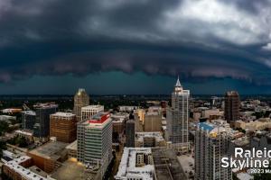 Raleigh Summer Skies, Storms and Sunset 2023