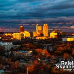 Last light on Raleigh in December