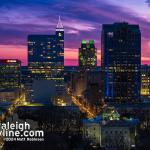 Downtown Raleigh Aerial from the North