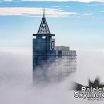 PNC Plaza rises above the fog