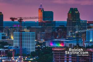 Raleigh Sunset from June 7, 2024