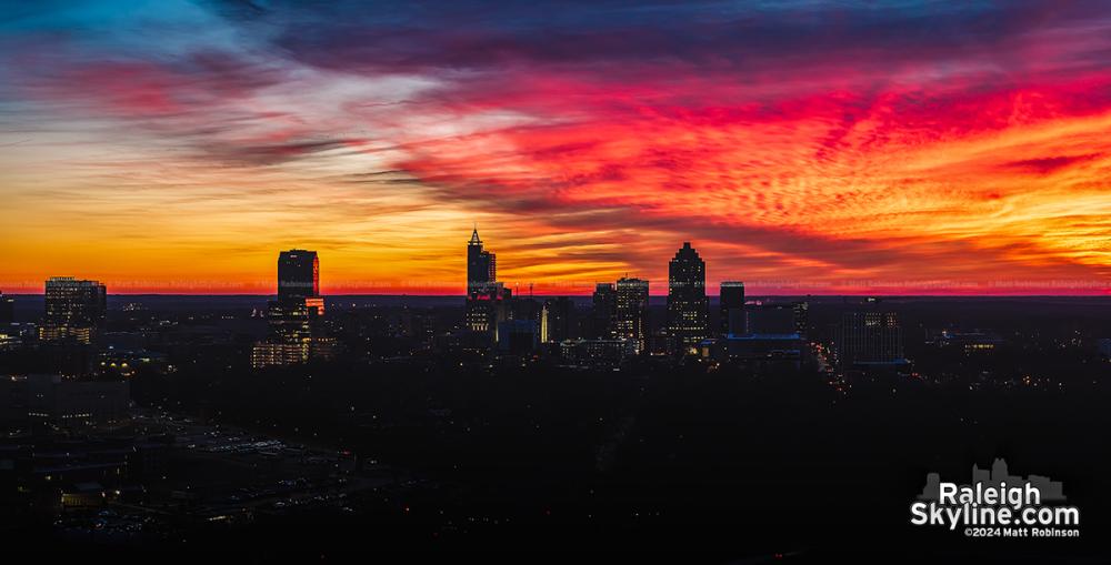 Vivid Sunrise from Dorothea Dix Park