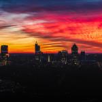 Vivid Sunrise from Dorothea Dix Park