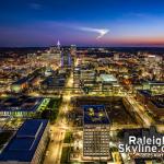 Falcon 9 Rocket Launch seen from Raleigh