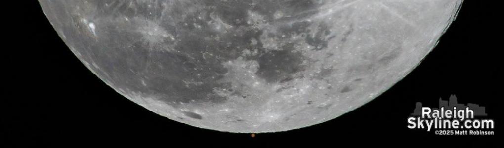 Mars Occultation from Raleigh