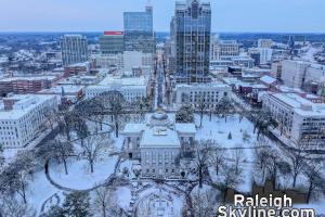 Raleigh Snow of January 21, 2025