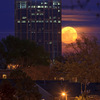 The Supermoon rises behind Wachovia Capitol Center in Raleigh, NC on March 19, 2011
 (link to larger image)